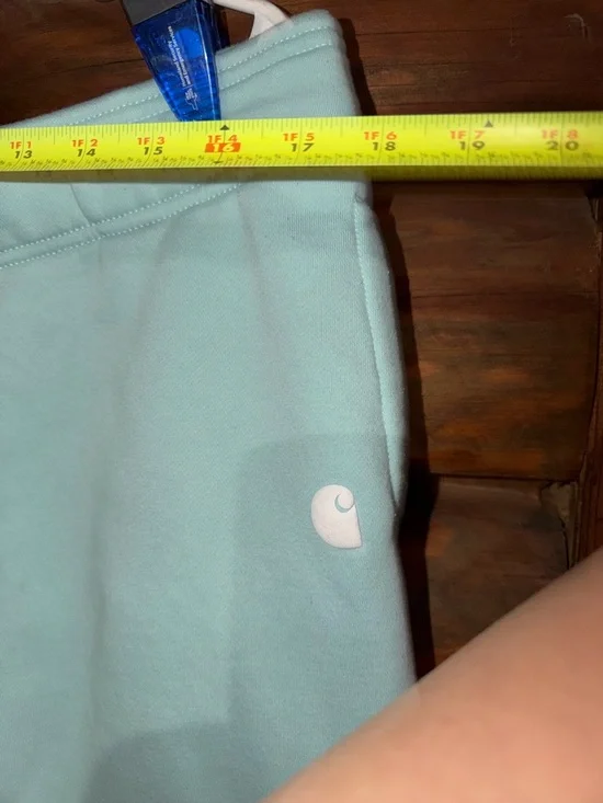 Light Blue Carhartt Sweatpants Size L- READ - Picture 5 of 11